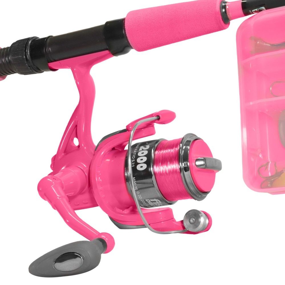 Fishdream Flashi Kids Fiskesæt Pink Fiskesæt