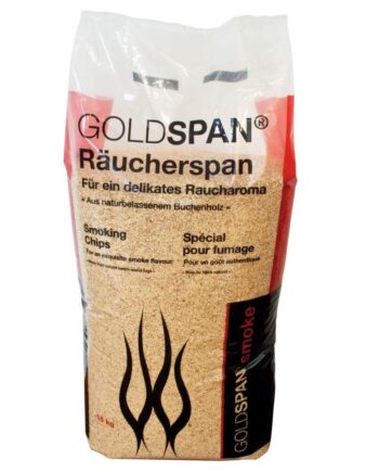 Goldspan Røgsmuld 15 Kg       25mm Rygeovn