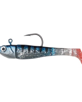 Kinetic Bunnie Sea Paddletail 60 Gr Blue Tiger Softbait