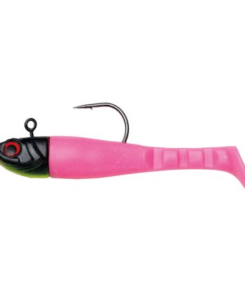 Kinetic Bunnie Sea Paddletail 60 Gr Pink Black Softbait