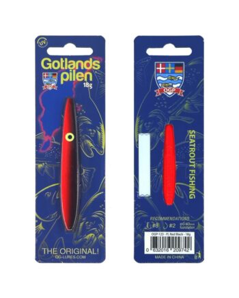 Ogp Gotlandspilen 18 Gr Fl  Red Black Gennemløber