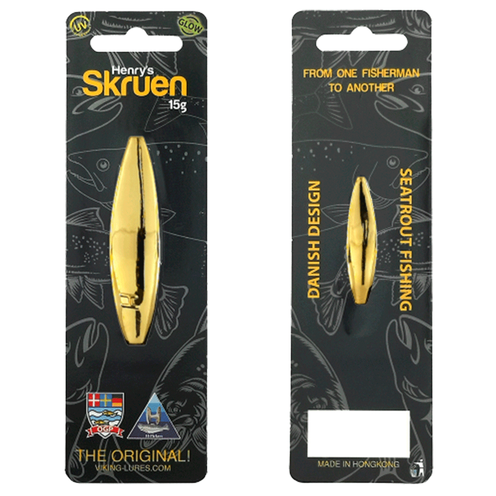 Ogp Henry   Skruen 15 Gr Gold Gennemløber