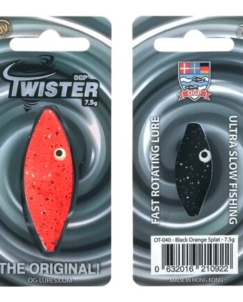 Ogp Twister 2gr Black Orange Splat Gennemløber