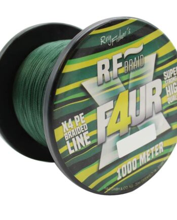 Roy Fishers X4 Fletline 1000m   20mm Grøn Bulkspole