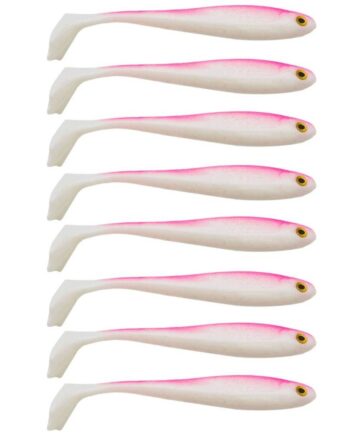 Rubber Duck Shad Gummifisk   5cm   6gr Pink Peach Softbait
