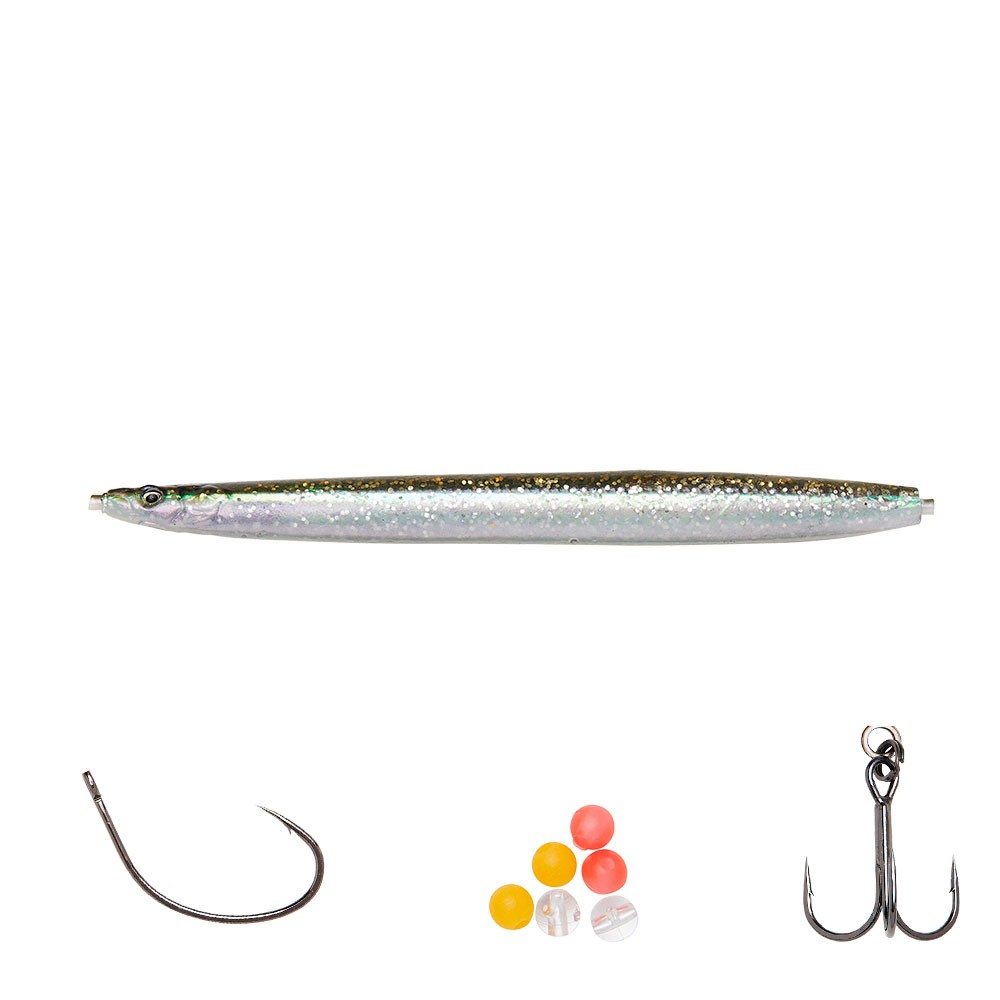 Savage Gear 3d Soft Line Thru Sandeel 12 5cm 20gr Sandeel Glitter Gennemløber