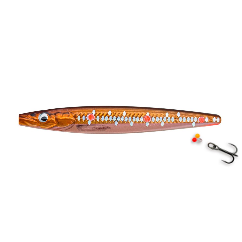 Savage Gear Lt Zerling Loose Scales Limited Edition 8cm 16gr Hs Brown Copper Gennemløber