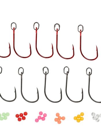Savage Gear S1 Single Hook Kit Red   Dg     Fiskekroge