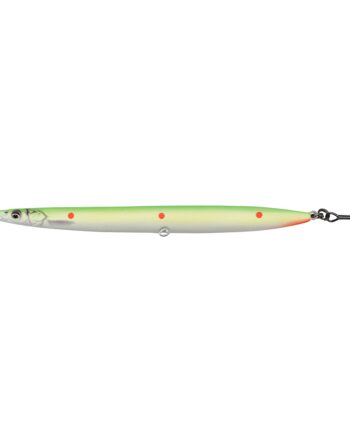 Savage Gear Sandeel Pencil Hotspot 9cm 13gr Flou Green Red Dots Wobler