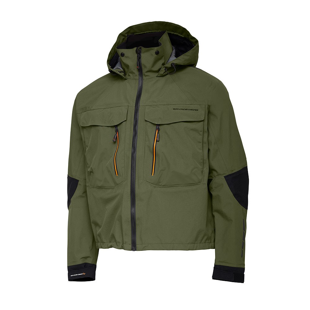 Savage Gear Sg4 Wading Jacket Olive Green Xlarge Vadejakke
