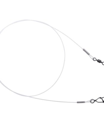 Spro Matt Black Fluorocarbon Forfang 25cm Fluorocarbon