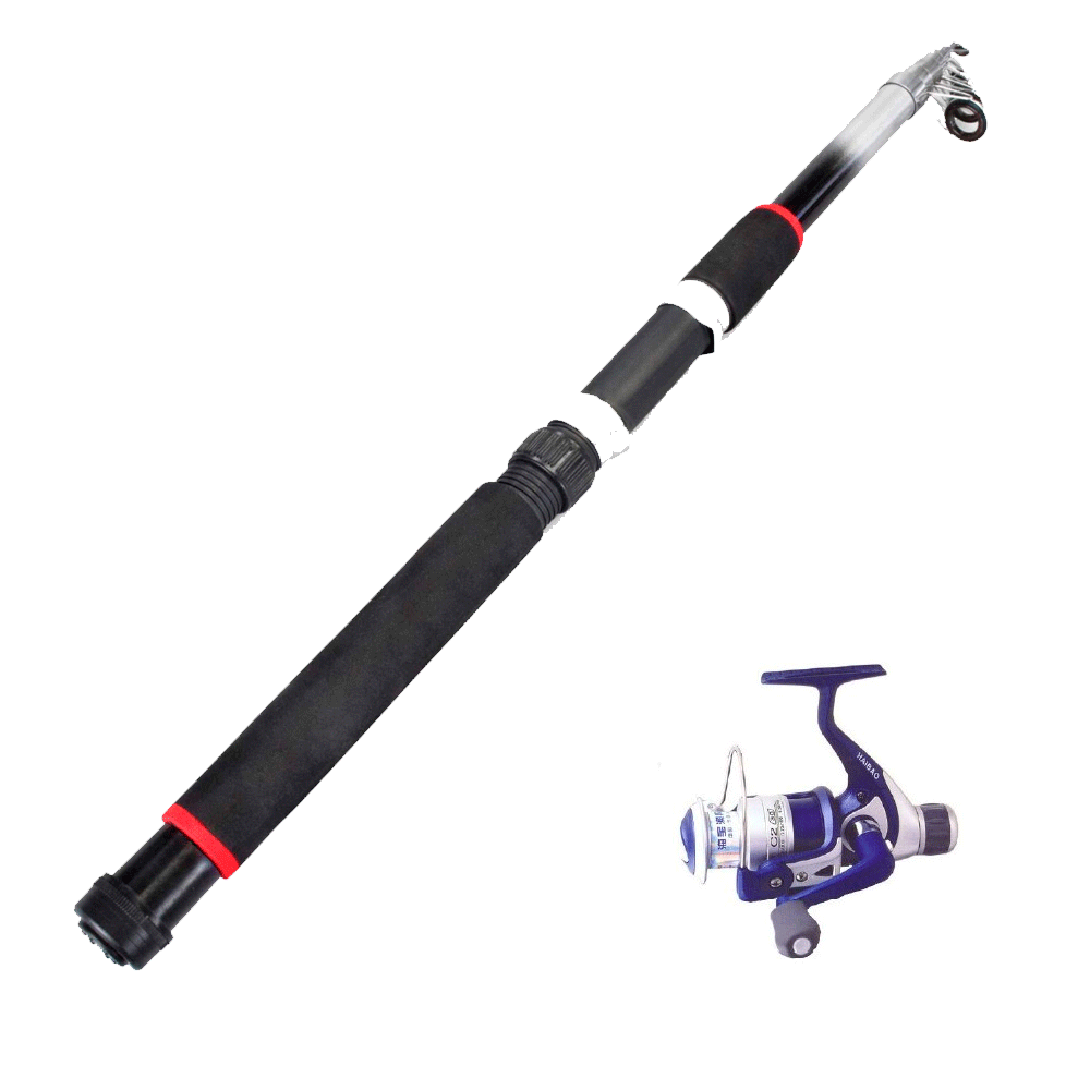 Teleskop Fiskestang Sæt 10  Fiskestang Sæt