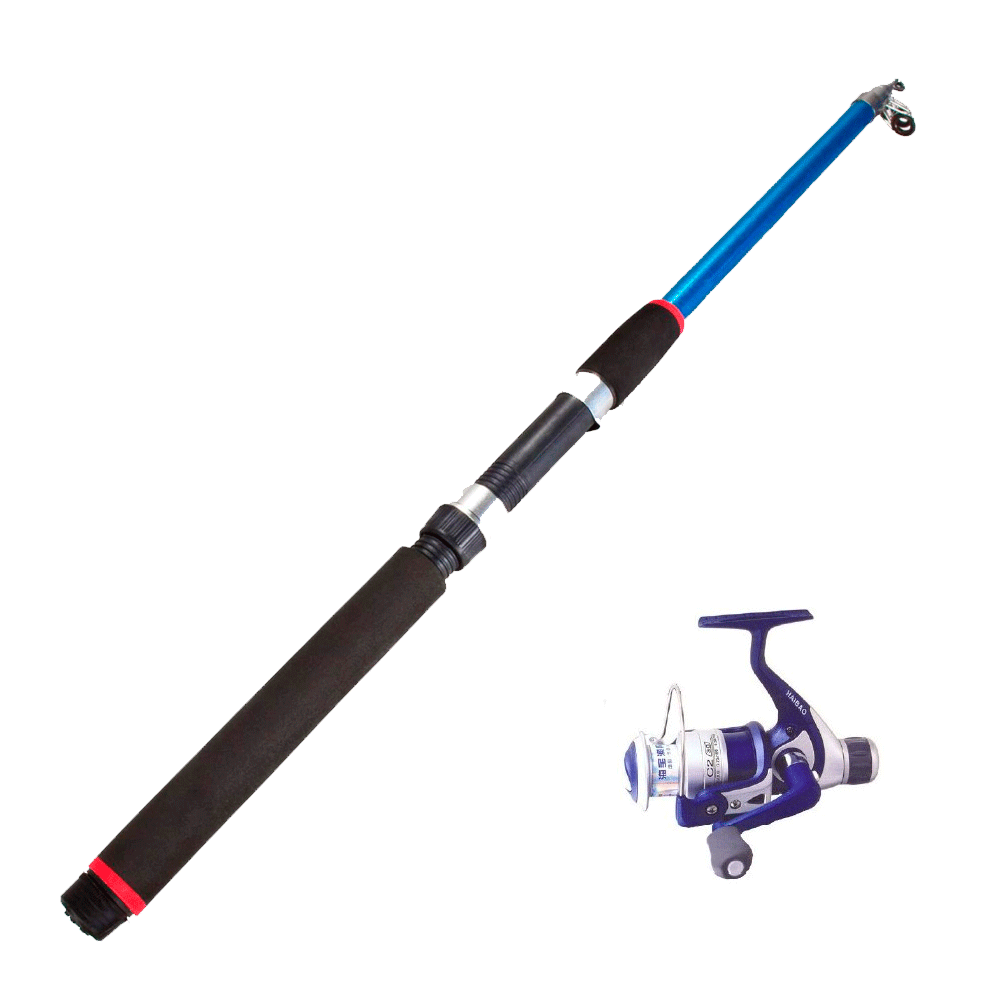 Teleskop Fiskestang Sæt    Fiskestang Sæt