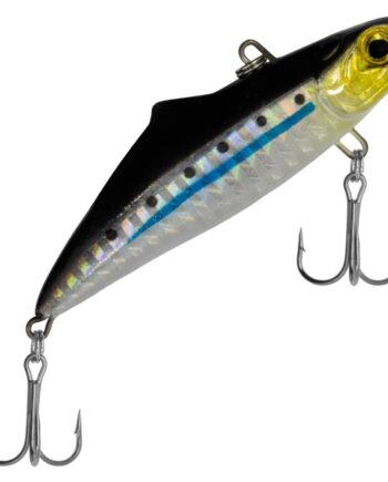 Viper Pro Rattle Jet Vibration Bait   5cm 20gr Black Sardine Wobler