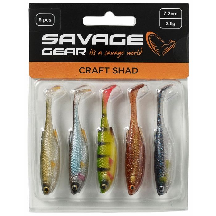 Savage Gear Craft Shad Clearwater Mix