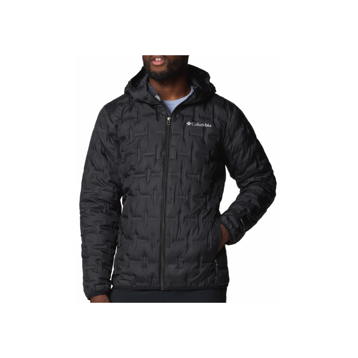 Columbia Delta Ridgeâ  Ii Down Hooded Jakke Black