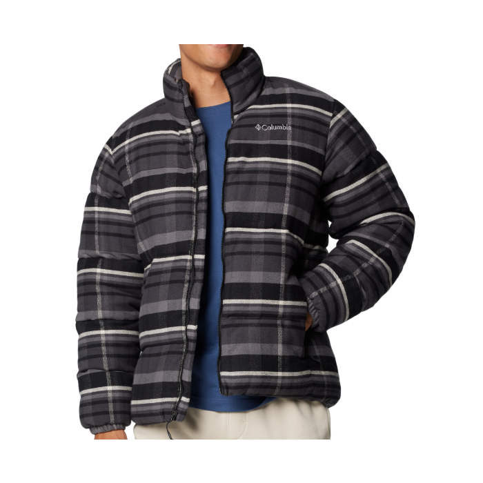 Columbia Puffectâ  Novelty Jakke Black Multi Plaid