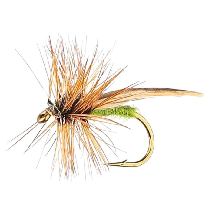 Dano Fly Europa 12 Olive Body Dry  12