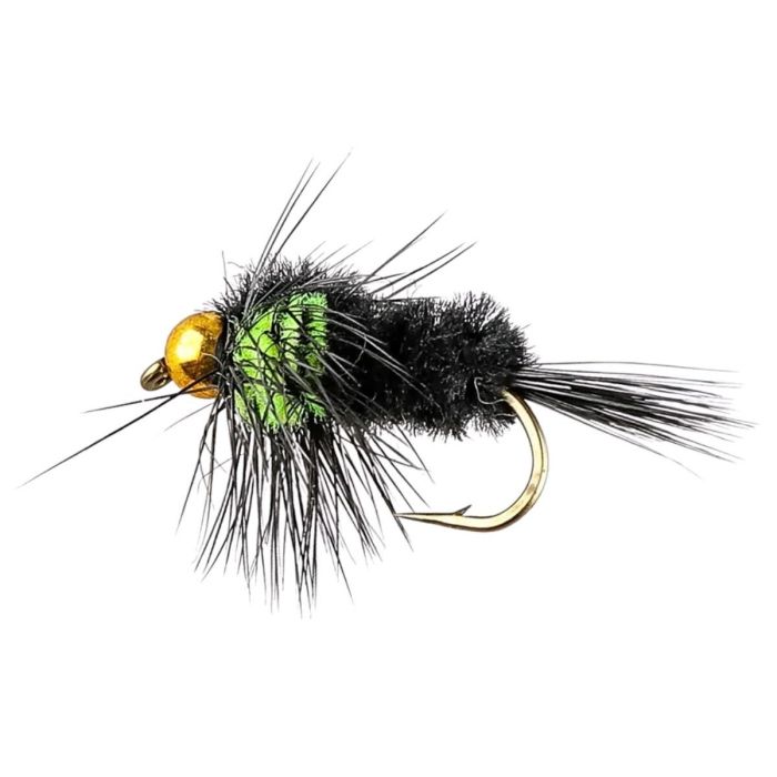 Dano Fly Montana Flou Green Goldhead  10