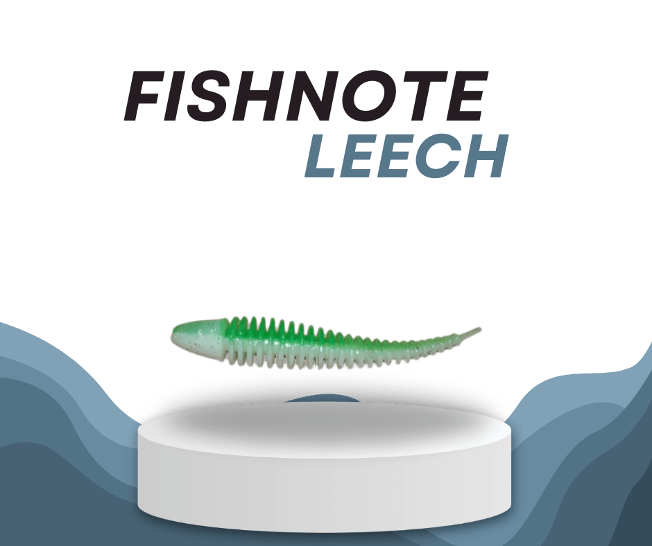 Fishnote Leech  Green   White
