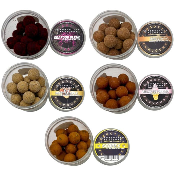 Forgotten Flavours Hard Hookbaits 20mm