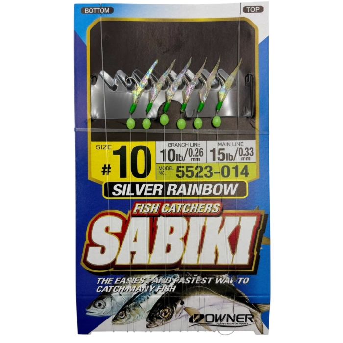 Owner Sabiki Silver Rainbow Green