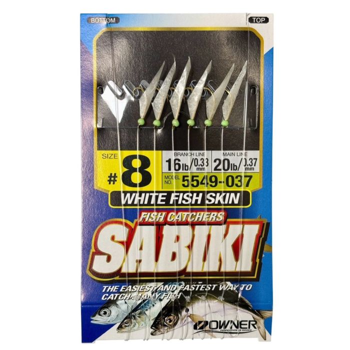 Owner Sabiki White Fish Skin