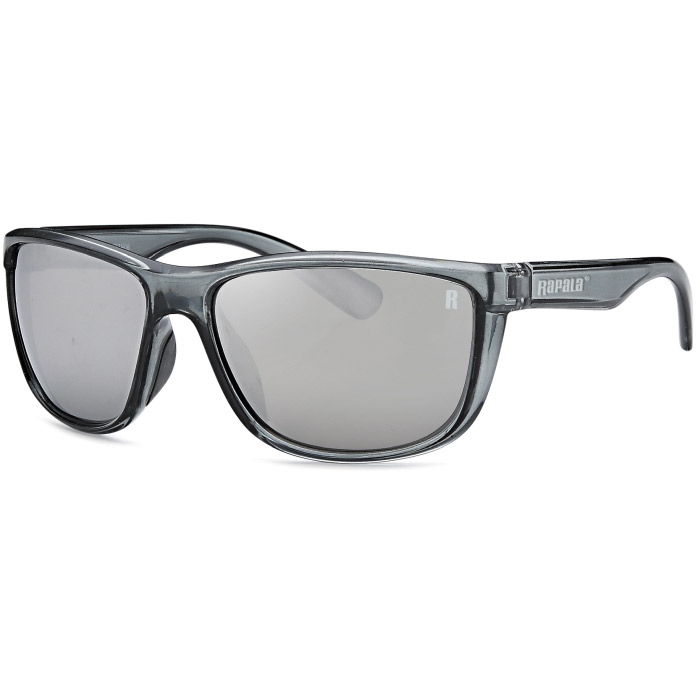 Rapala Wahoo Black Cristal Silver Mirror Fiskebrille Fiskebriller