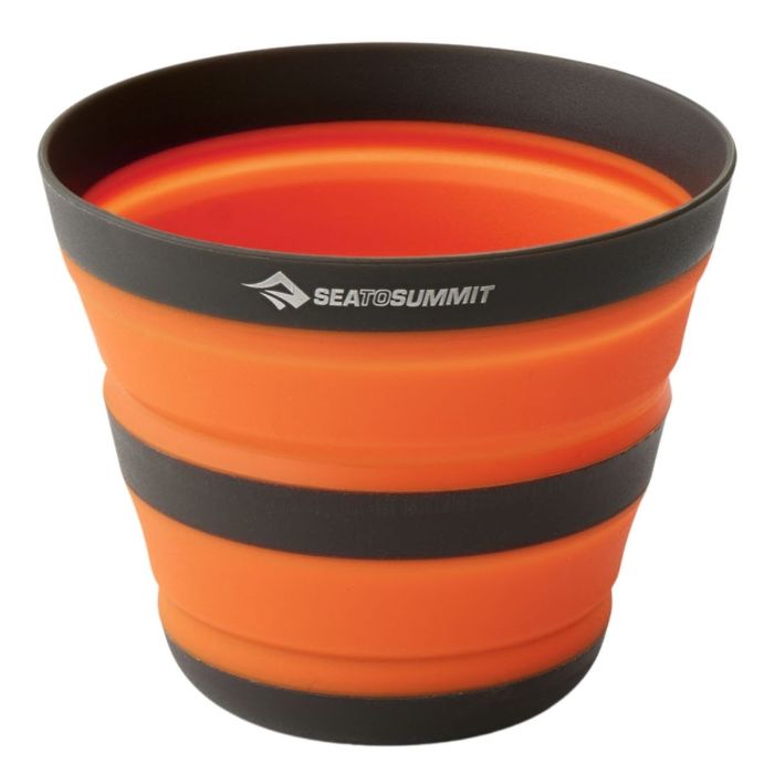 Sea To Summit Frontier Ul Collapsible Cup Orange Puffin   Bill Orange