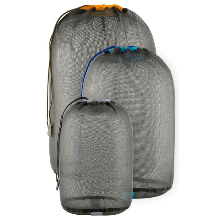 Sea To Summit Mesh Stuff Sack Set    Piece      13l