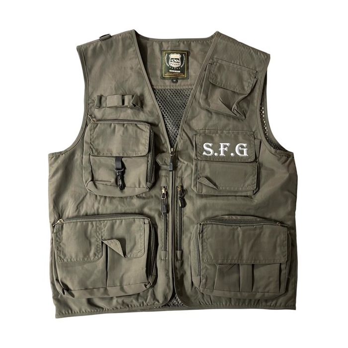Sfg Fiskevest Classic Grøn