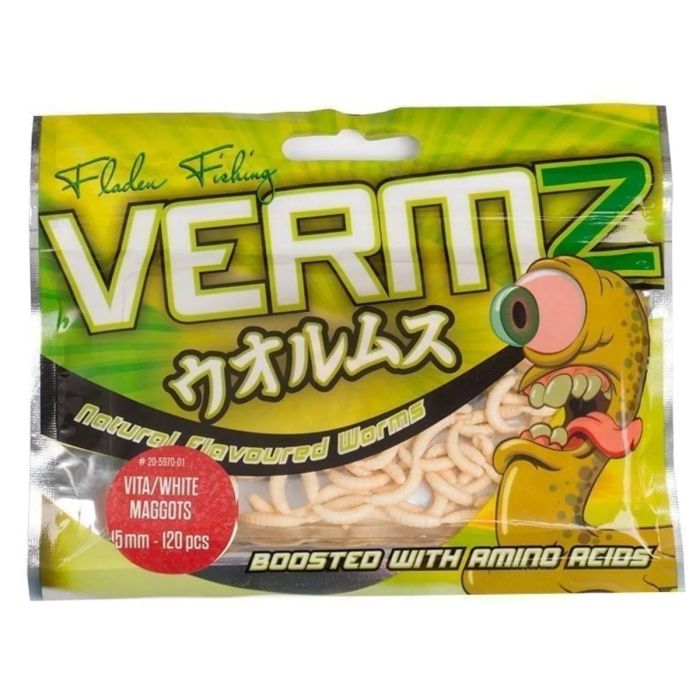Vermz Maggot   5cm Natural White