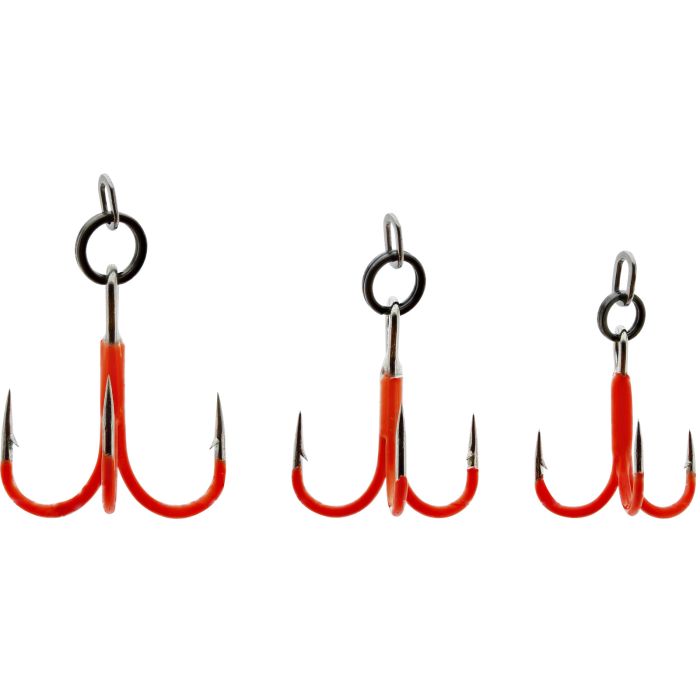 Westin Rigged Seatrout Treble Hook Uv Orange