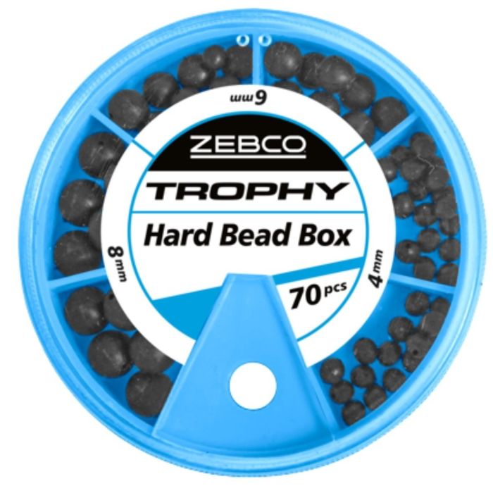 Zebco Trophy Hard Bead Boks Sort