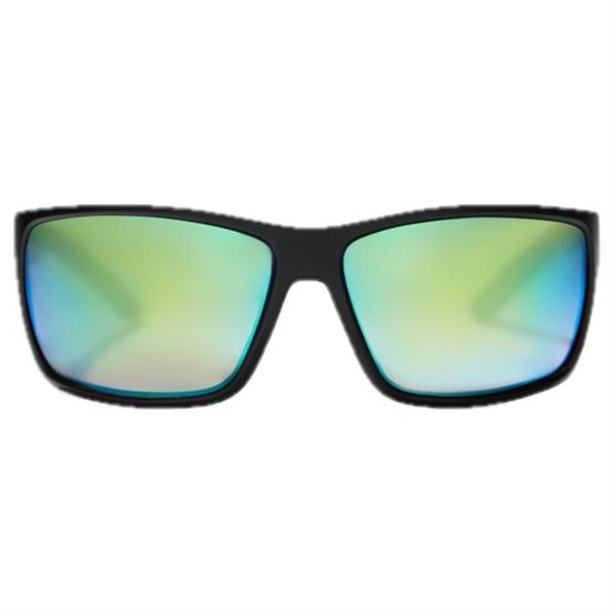 Bajio Bales Beach Black Matte  Green Mirror Glass